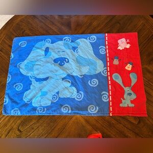 Blue’s Clues Pillowcase 1999 Vintage Viacom